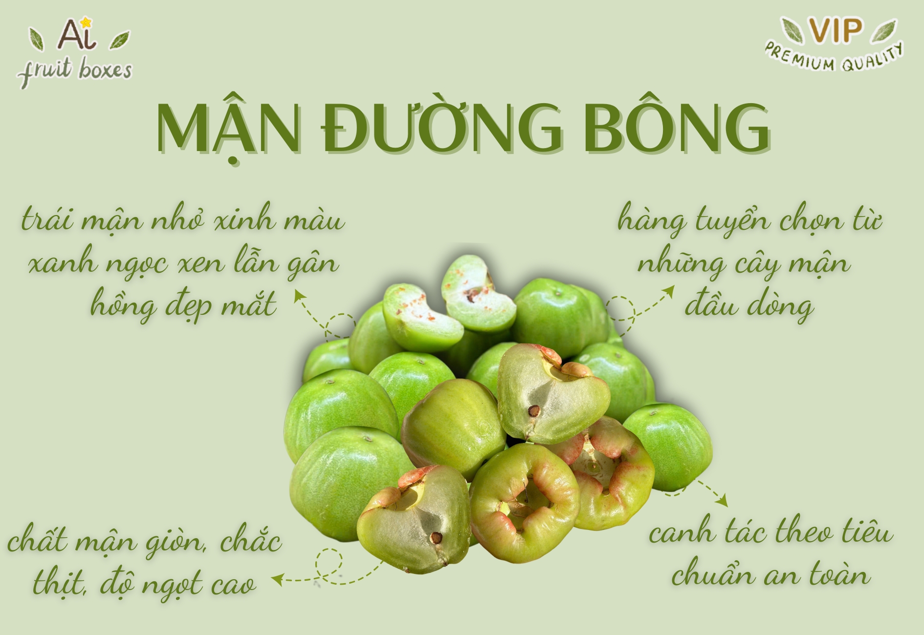 Mận đường bông